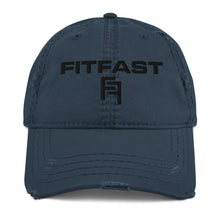 Load image into Gallery viewer, FITFAST double F Distressed blue Hat