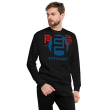 Load image into Gallery viewer, FITFAST &quot;Logo Loc&quot; Unisex Fleece crewneck
